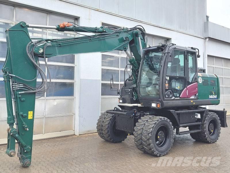Hitachi ZX 140 W-6 Pelle sur pneus