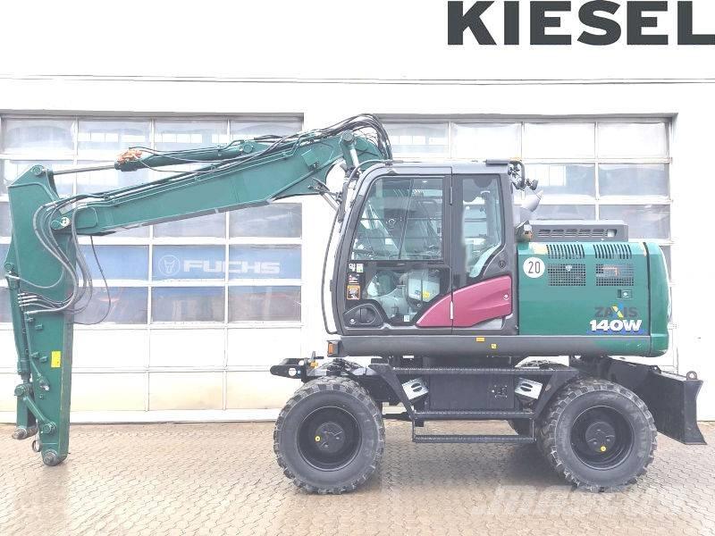 Hitachi ZX 140 W-6 Pelle sur pneus