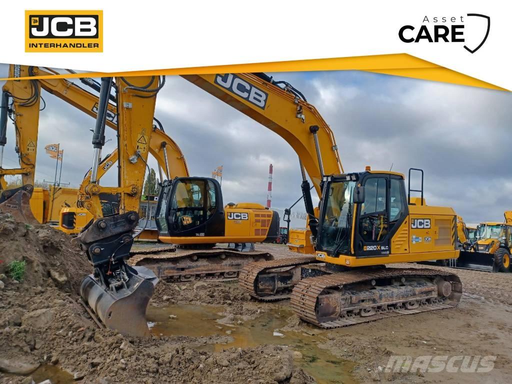 JCB 220X Pelle sur chenilles