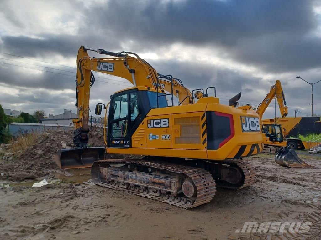 JCB 220X Pelle sur chenilles