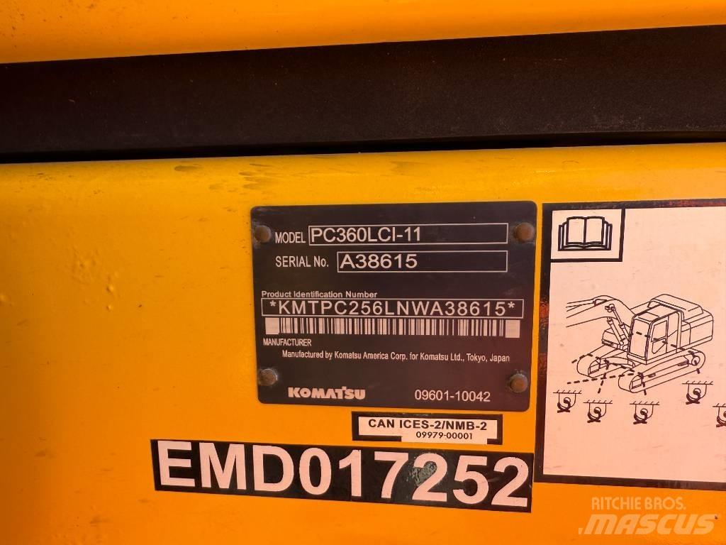 Komatsu PC360LCi-11 Pelle sur chenilles