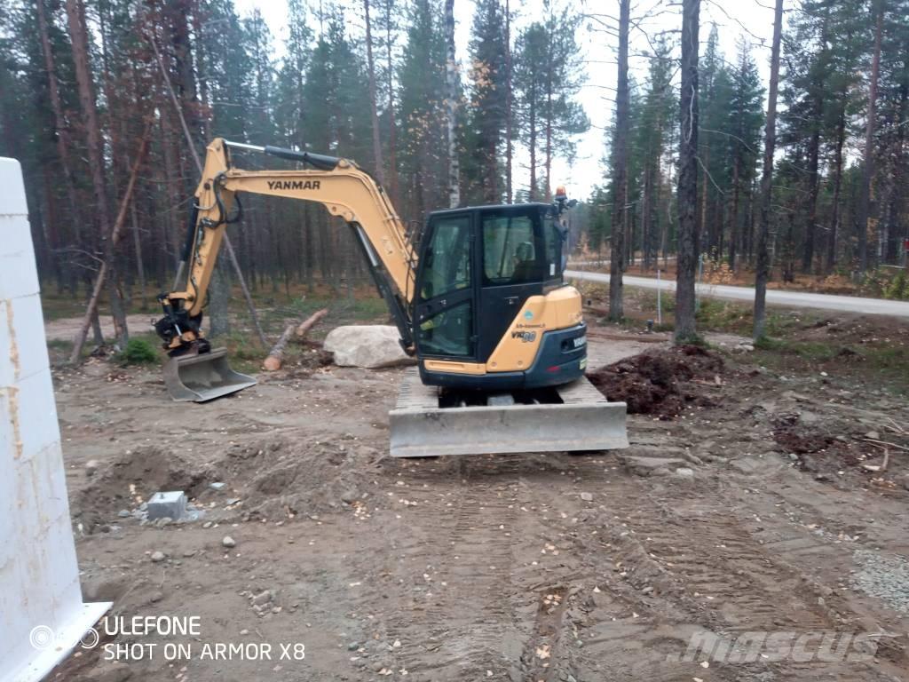 Yanmar Vio 80-1A Mini pelle 7t-12t