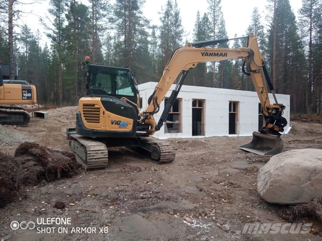 Yanmar Vio 80-1A Mini pelle 7t-12t