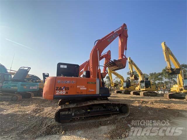 Hitachi ZX240H Pelle sur chenilles