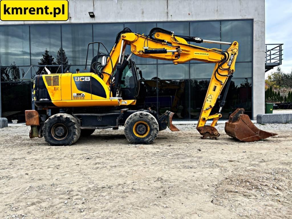 JCB JS 145 W Pelle sur pneus