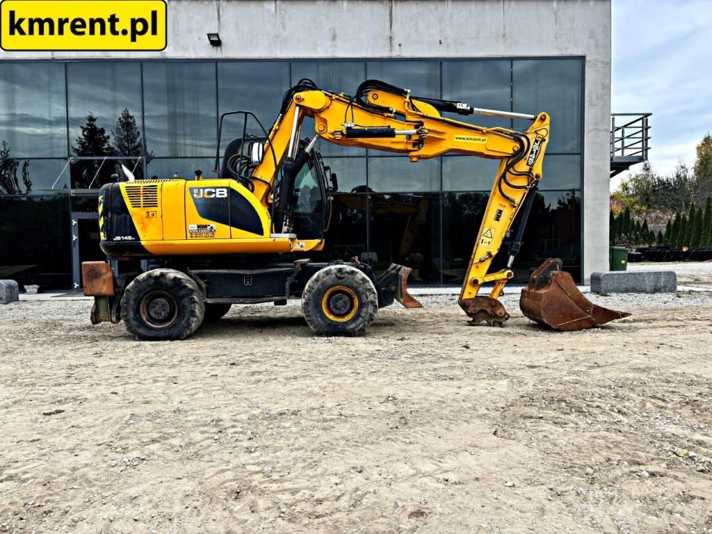 JCB JS 145 W Pelle sur pneus