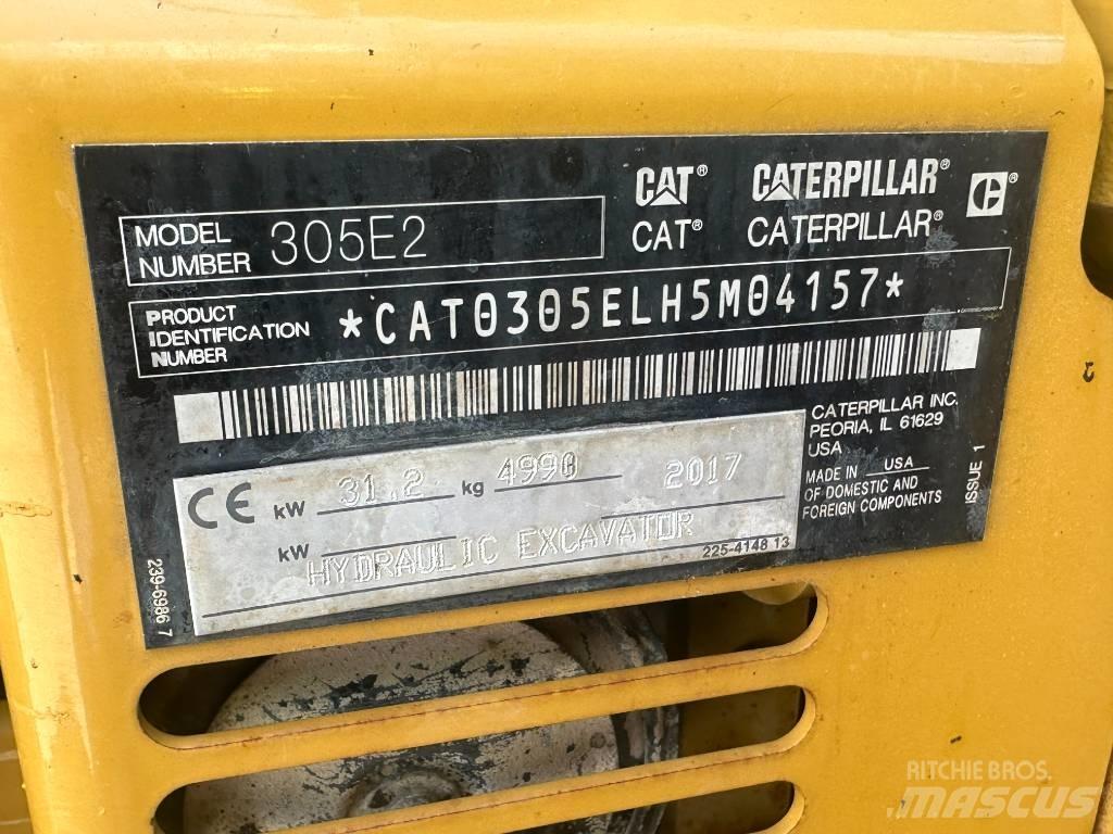 CAT 305 E CR Mini pelle < 7t