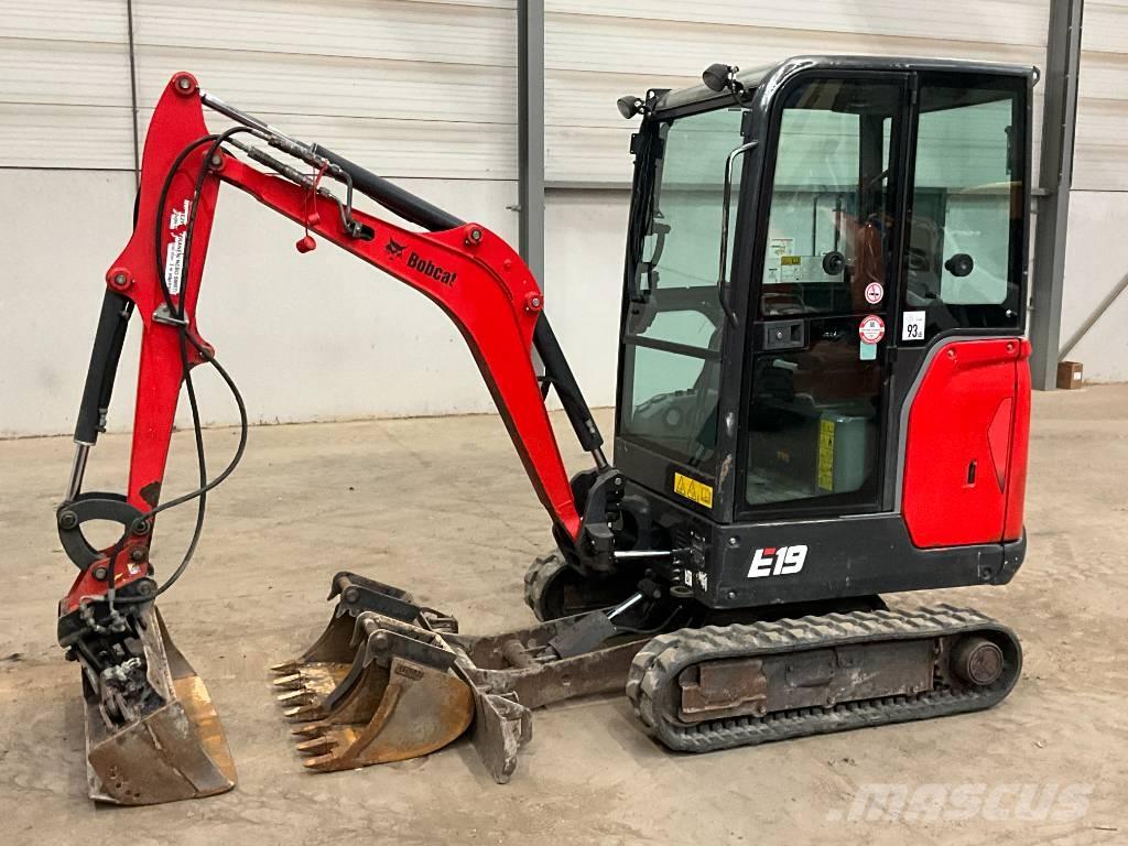 Bobcat E 19 Mini pelle < 7t