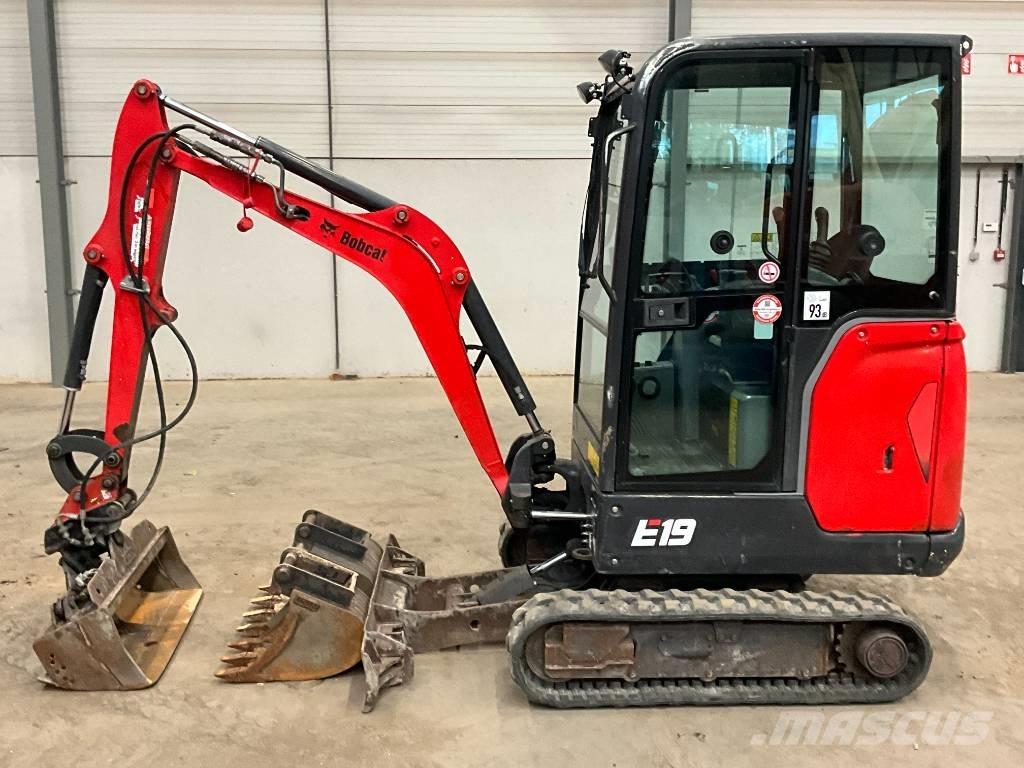 Bobcat E 19 Mini pelle < 7t