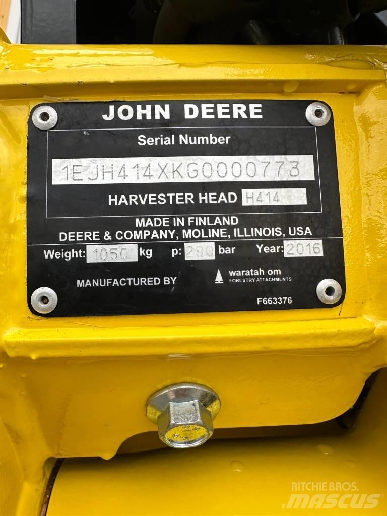 John Deere H 414 Tête d'abattage / ébranchage