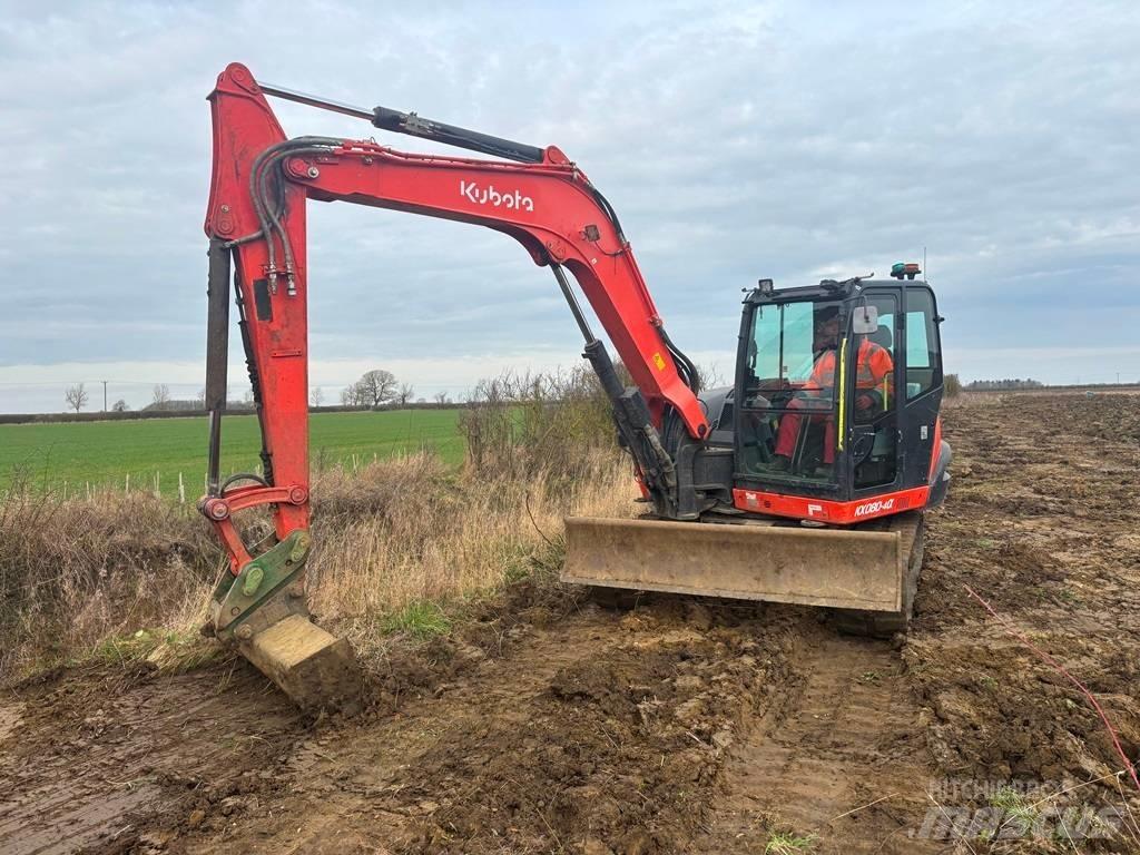 Kubota KX 80-4 Mini pelle 7t-12t