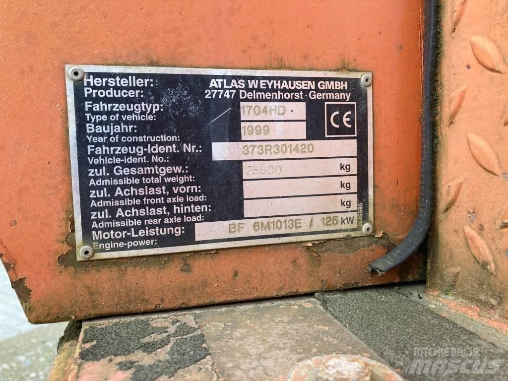 Atlas 1704 HD Pelle sur chenilles