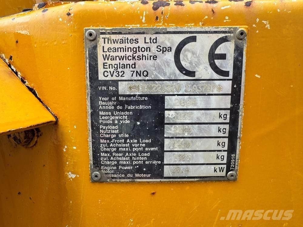 Thwaites 2T ST Mini tombereau