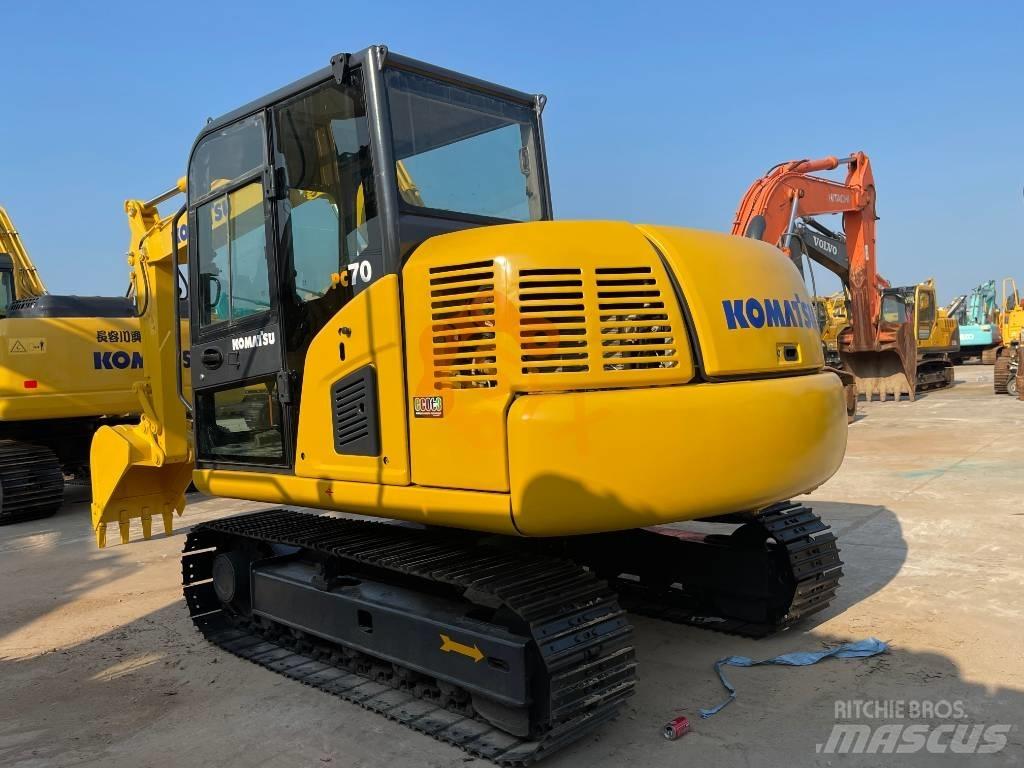 Komatsu PC 70 Mini pelle < 7t