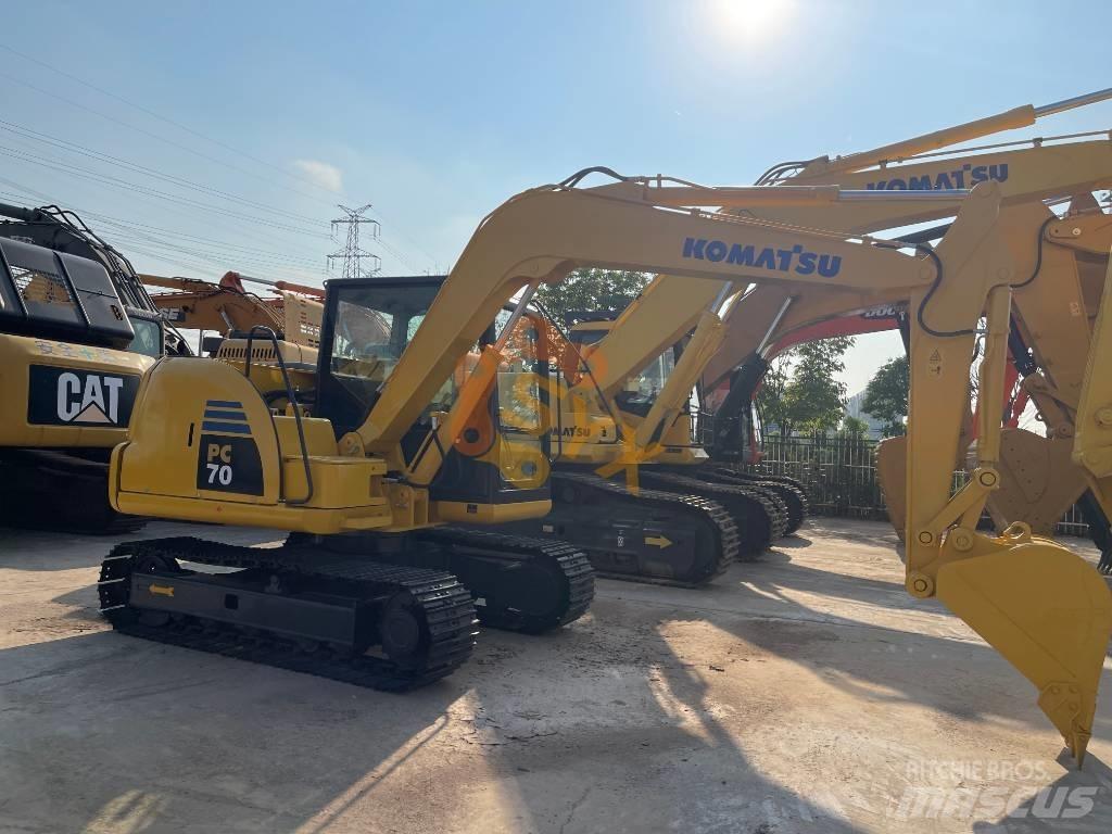 Komatsu PC 70 Mini pelle < 7t