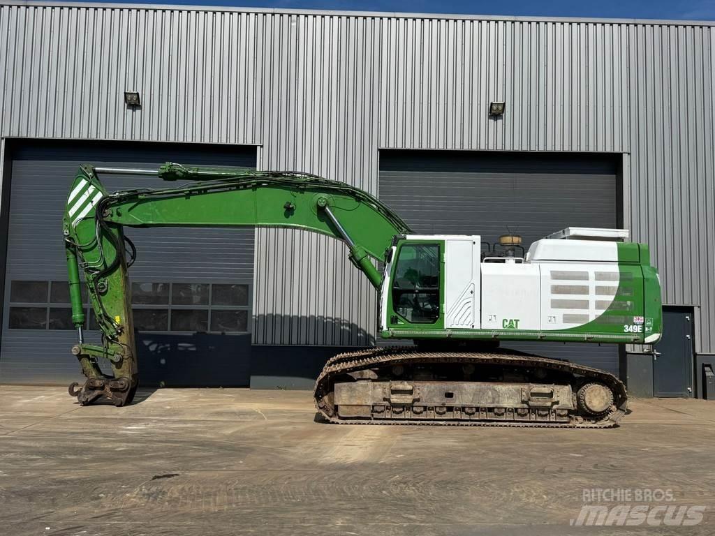 CAT 349E Pelle sur chenilles