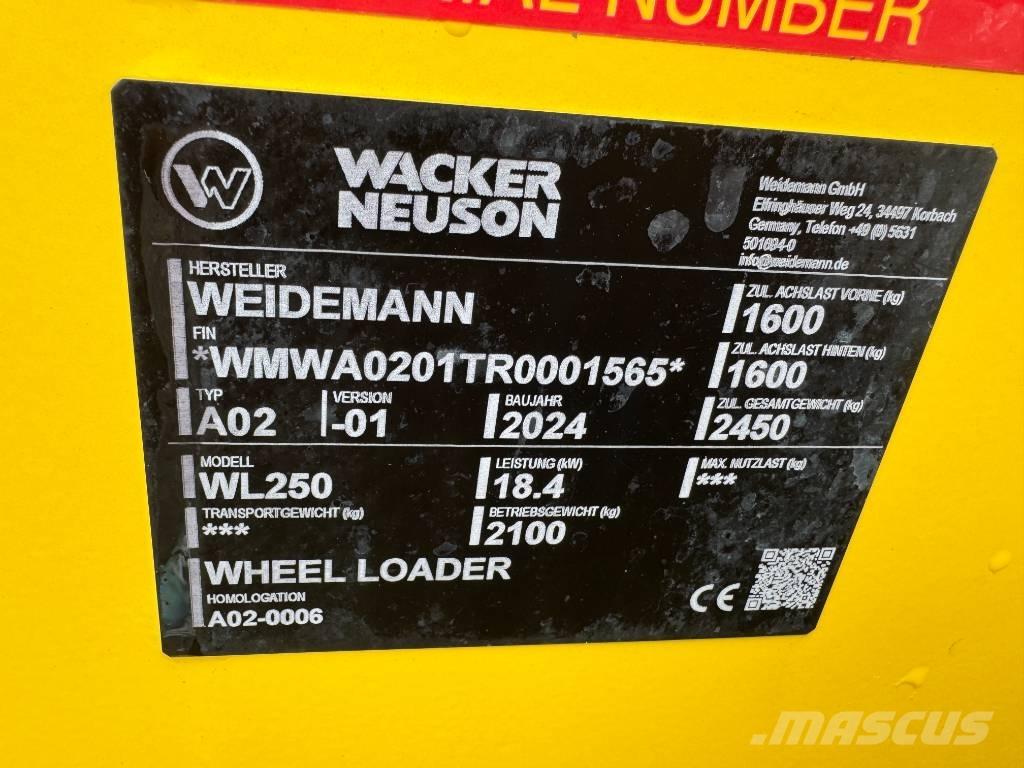 Wacker Neuson WL 250 Chargeuse sur pneus