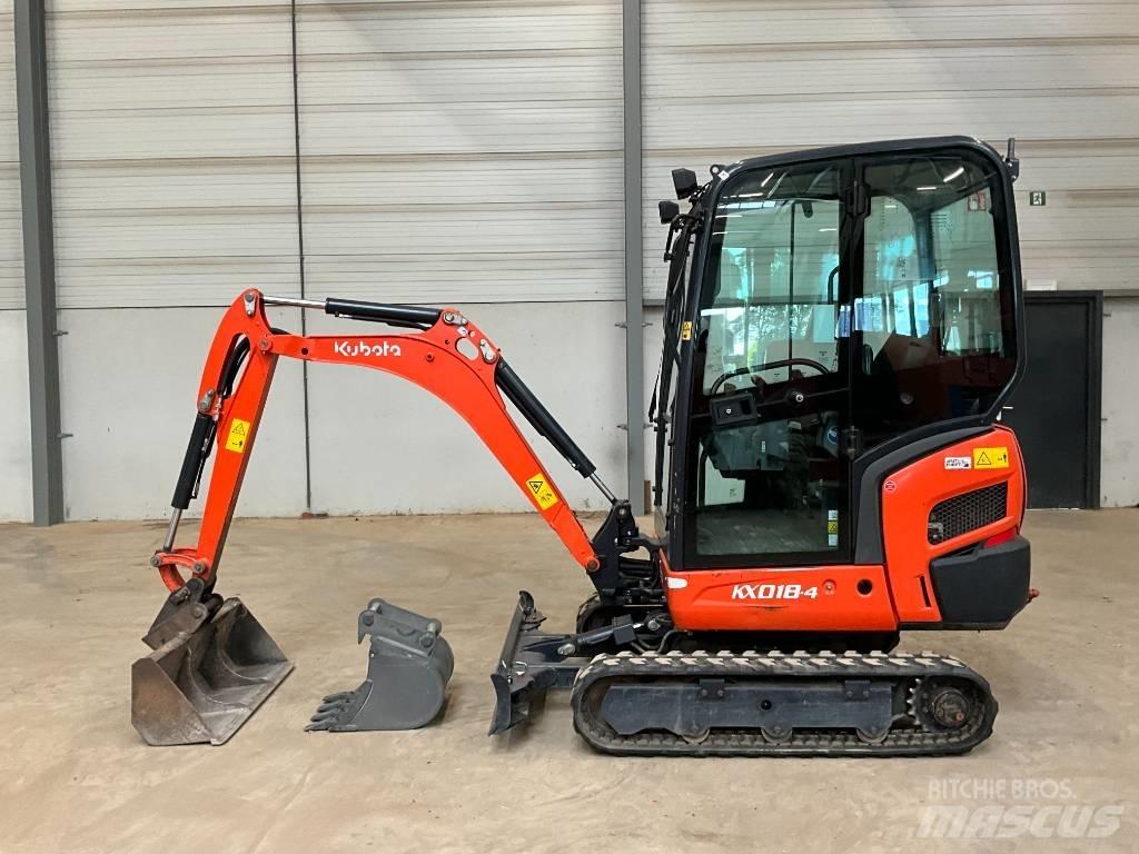 Kubota KX 018-4 Mini pelle < 7t