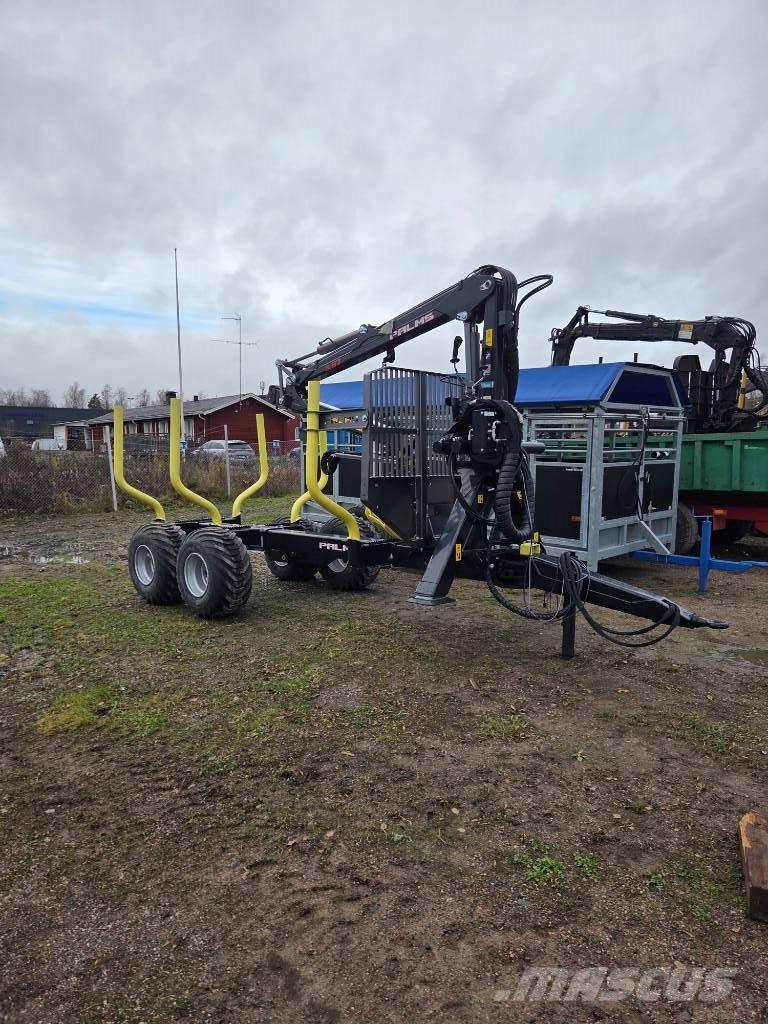 Palms V9S Remorque forestière avec grue