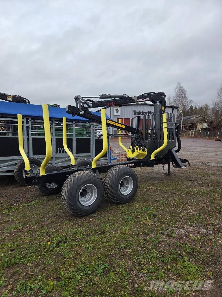 Palms V9S Remorque forestière avec grue