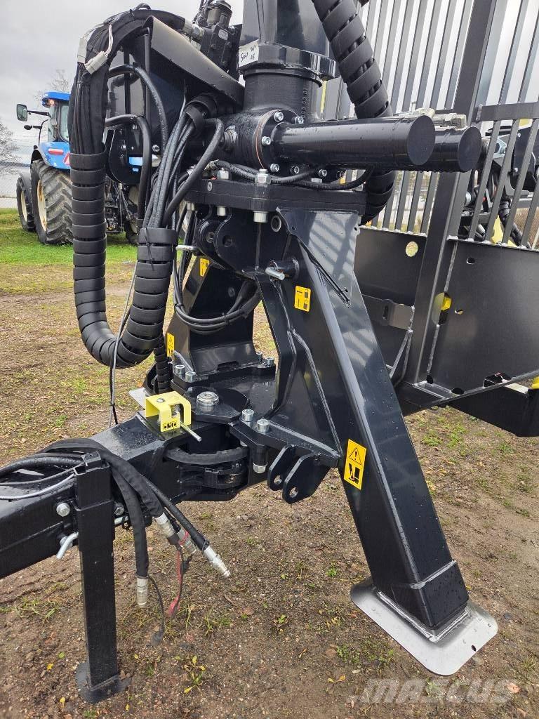 Palms V9S Remorque forestière avec grue