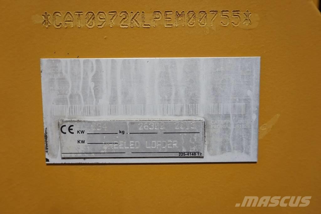 CAT 972 K Chargeuse sur pneus