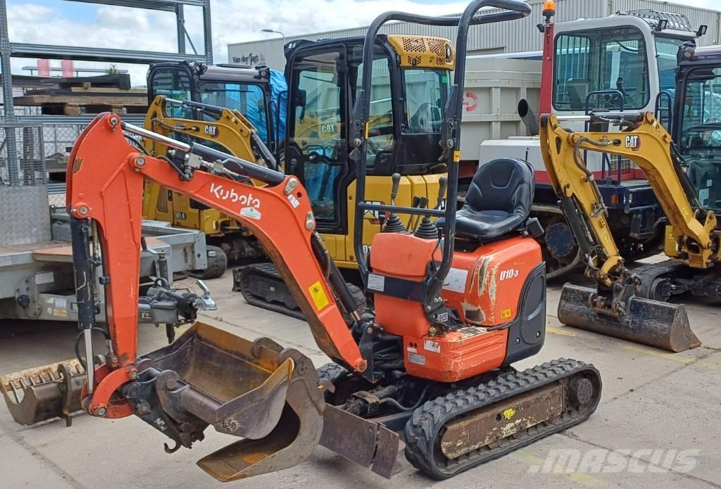 Kubota U 10-3 Mini pelle < 7t