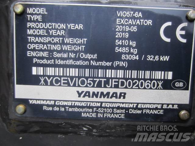 Yanmar Vio 57 Mini pelle < 7t