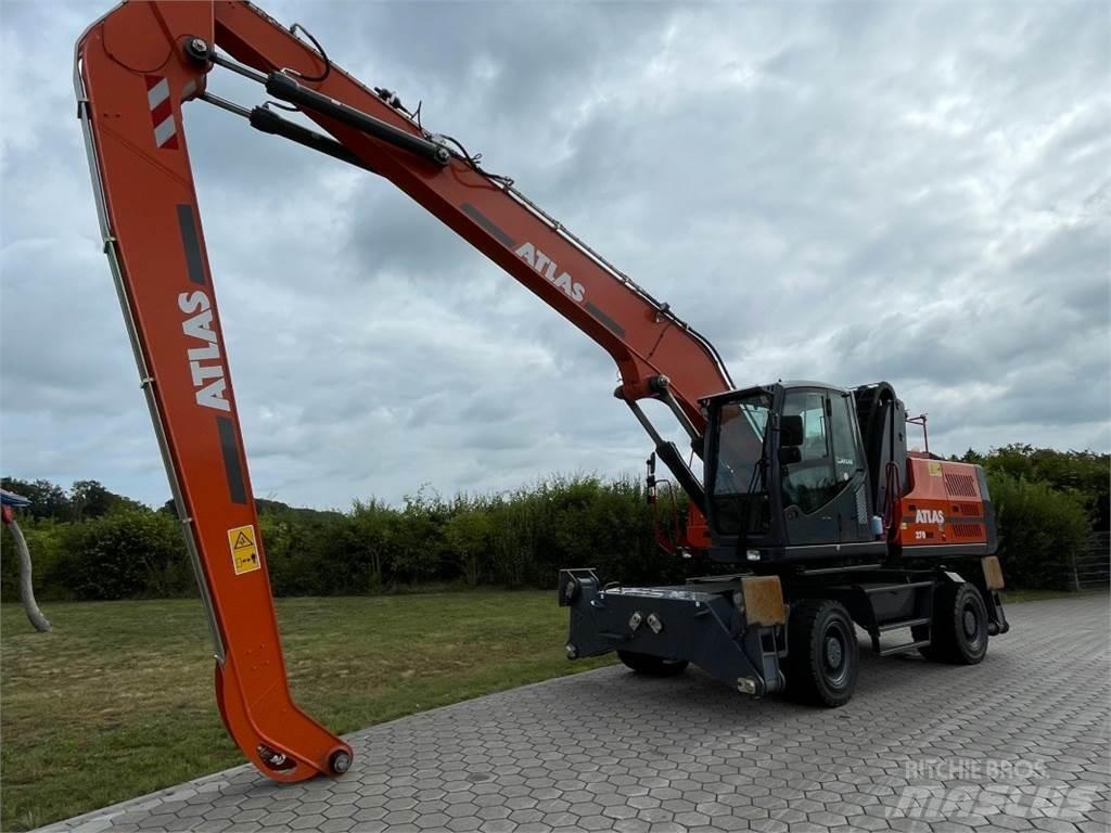 Atlas 270MH-BLUE Pelle à déchets