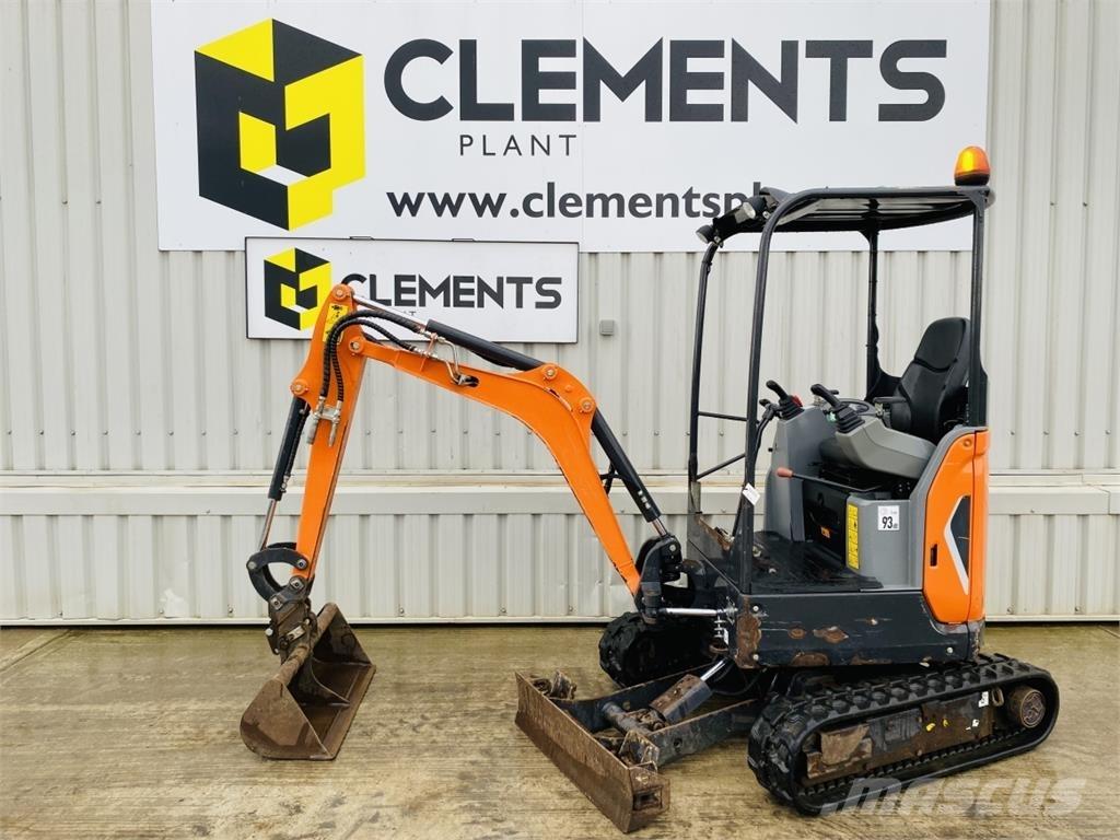 Doosan DX17Z Mini pelle < 7t