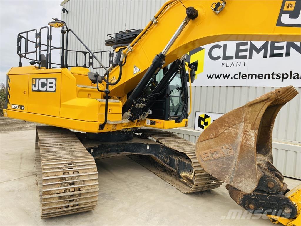 JCB 220XLC Pelle sur chenilles