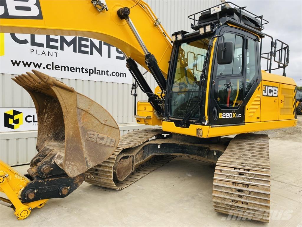 JCB 220XLC Pelle sur chenilles