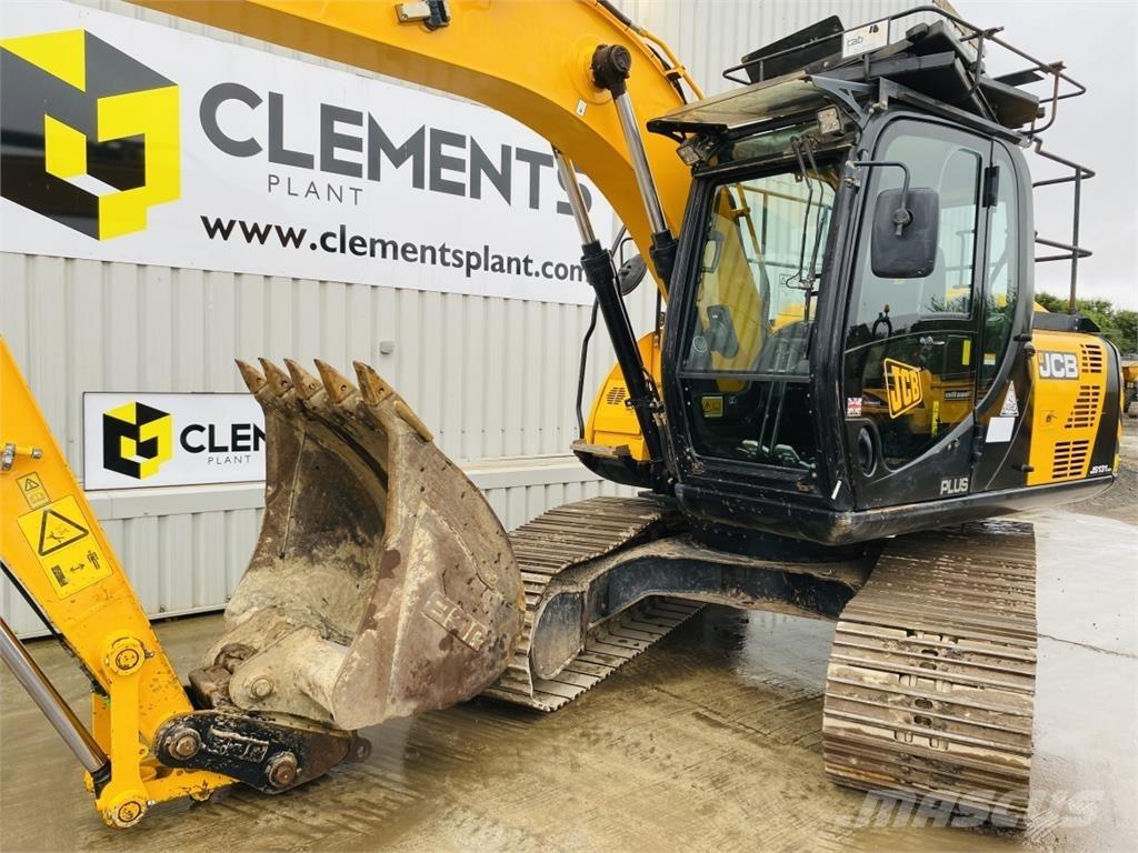 JCB JS131LC+ Pelle sur chenilles