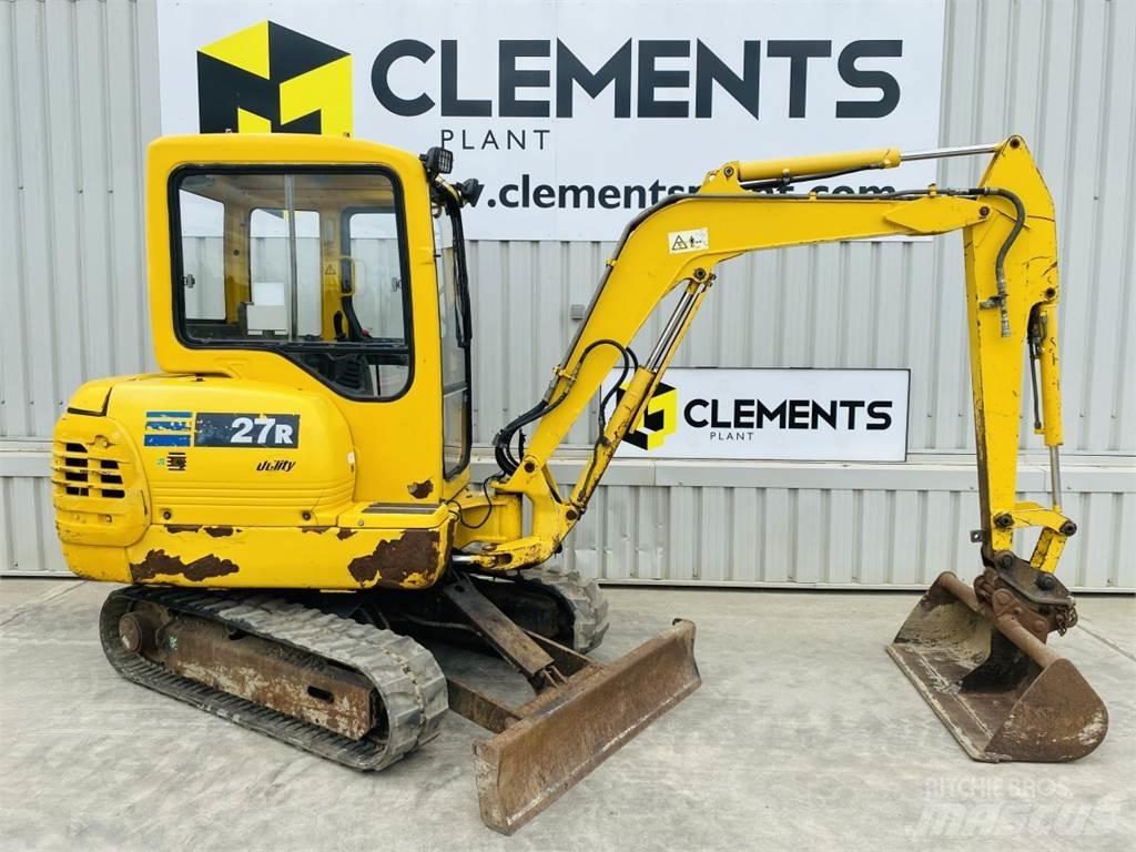 Komatsu PC27R-8 Mini pelle < 7t