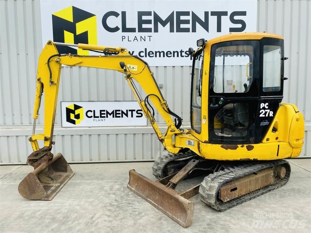 Komatsu PC27R-8 Mini pelle < 7t