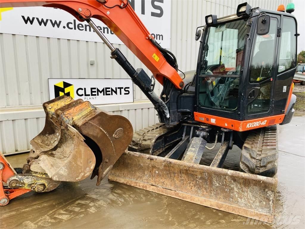 Kubota KX080-4a Mini pelle 7t-12t