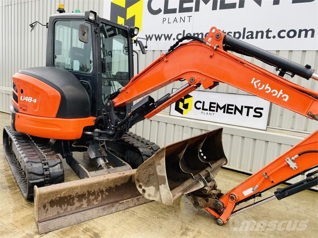 Kubota U48-4 Mini pelle 7t-12t