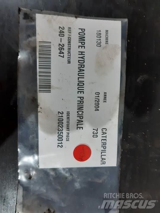 CAT 730 Hydraulique