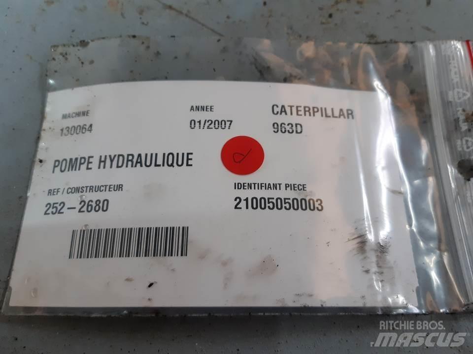 CAT 963D Hydraulique