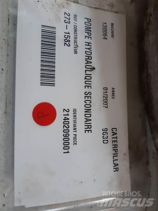 CAT 963D Hydraulique