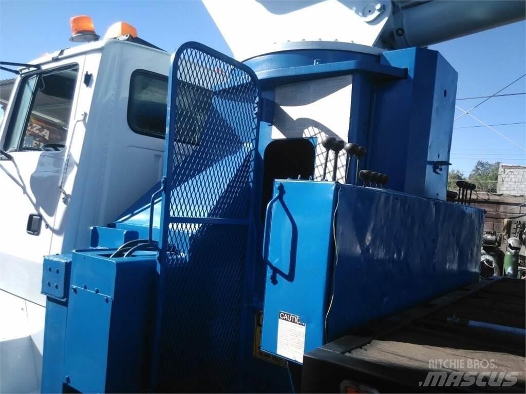 Manitex 30100 Camion plateau ridelle avec grue