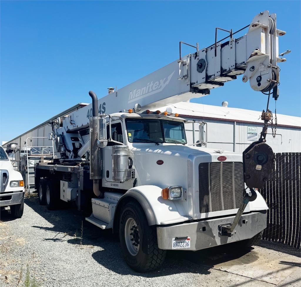 Manitex 40124 S Camion plateau ridelle avec grue