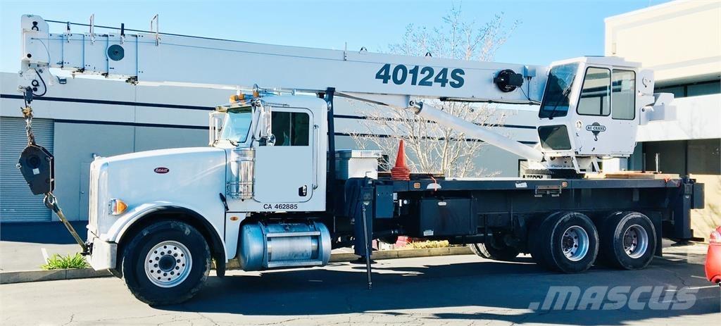 Manitex 40124 S Camion plateau ridelle avec grue