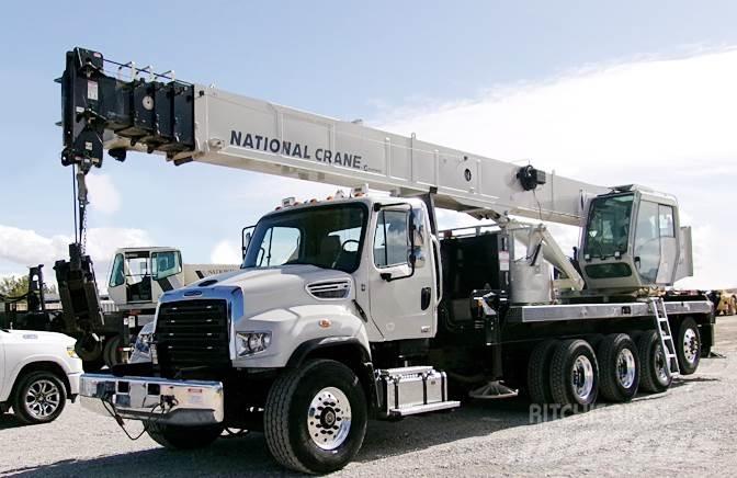 National NBT40-142 Camion plateau ridelle avec grue