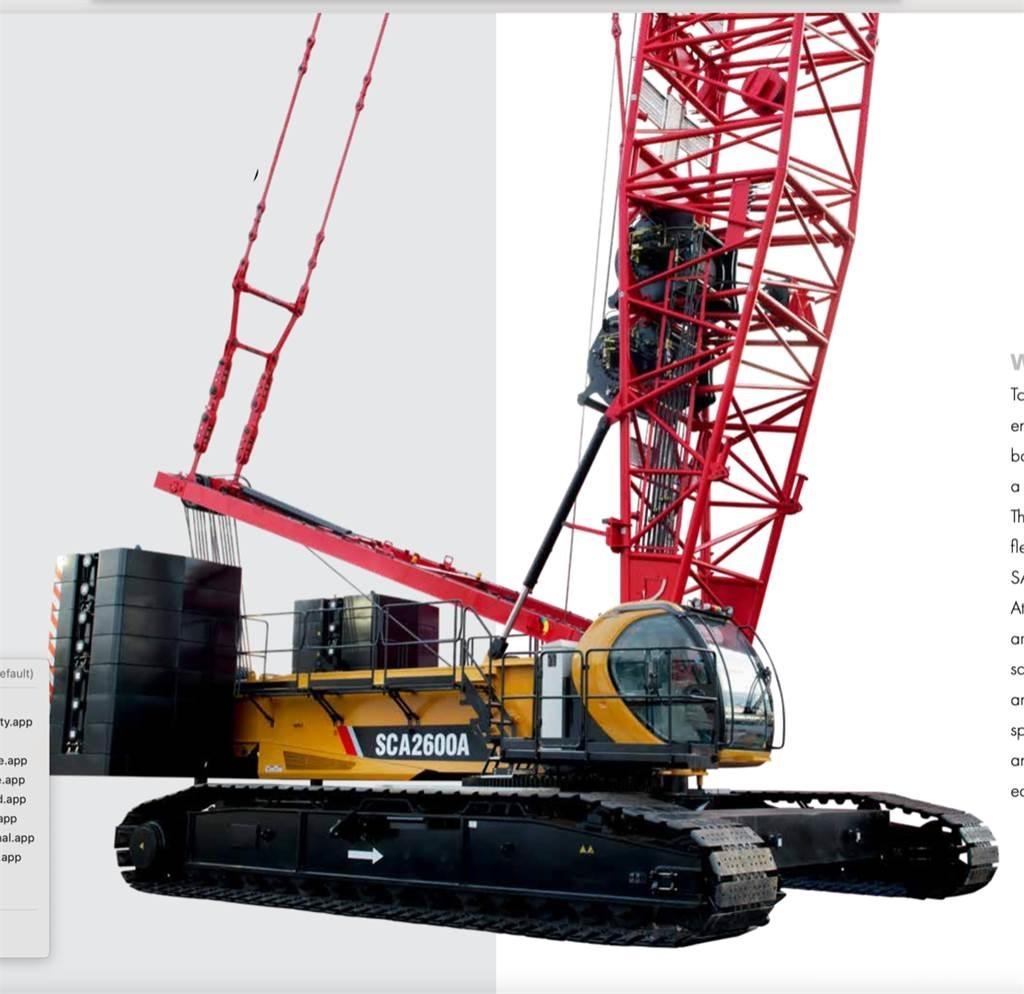 Sany SCA2600A Grue sur chenilles