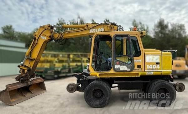 Atlas 1404 KZW Awe4 Pelle sur pneus