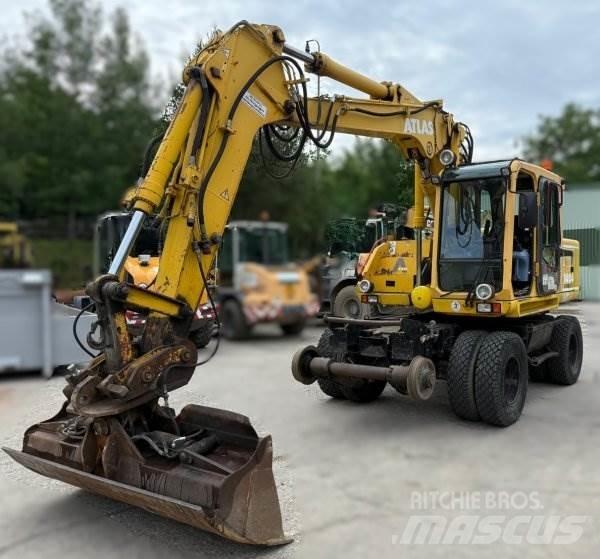 Atlas 1404 KZW Awe4 Pelle sur pneus