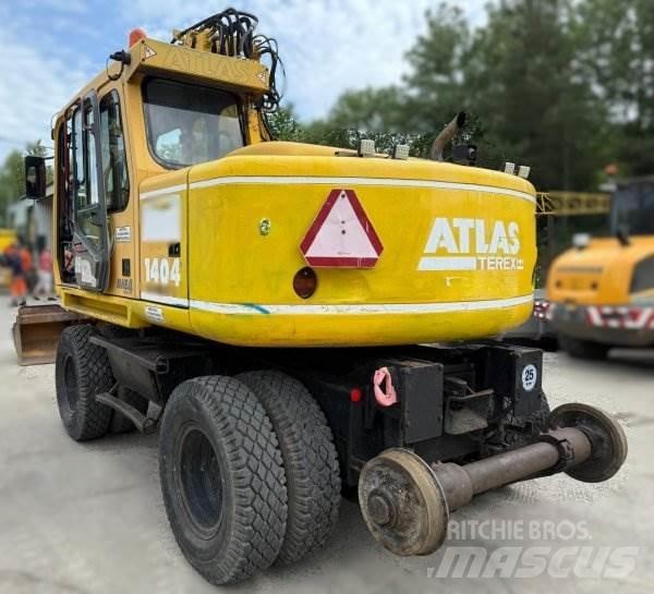 Atlas 1404 KZW Awe4 Pelle sur pneus