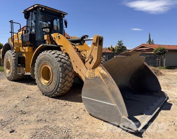 CAT 962 M +Topcon Chargeuse sur pneus