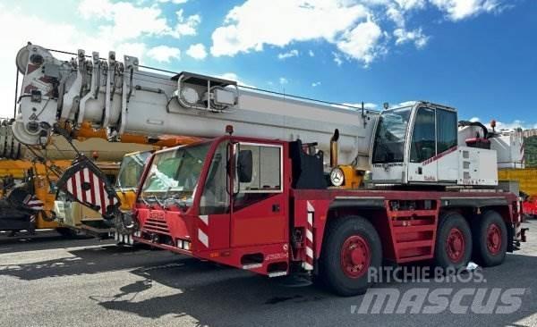 Demag AC50-1 Telma Camion plateau ridelle avec grue